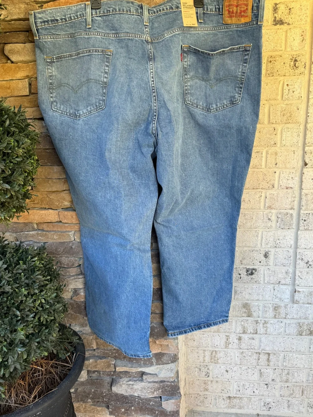 Levis 559 Relaxed Straight 52x29 Stretch-NWT